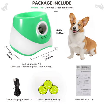 PawfectEssentials™ — Automatic Mini Ball Launcher