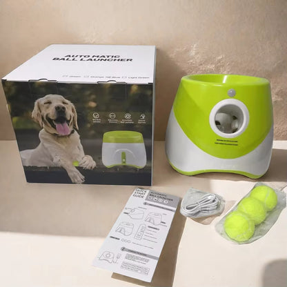 PawfectEssentials™ — Automatic Mini Ball Launcher