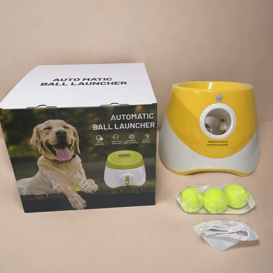 PawfectEssentials™ — Automatic Mini Ball Launcher